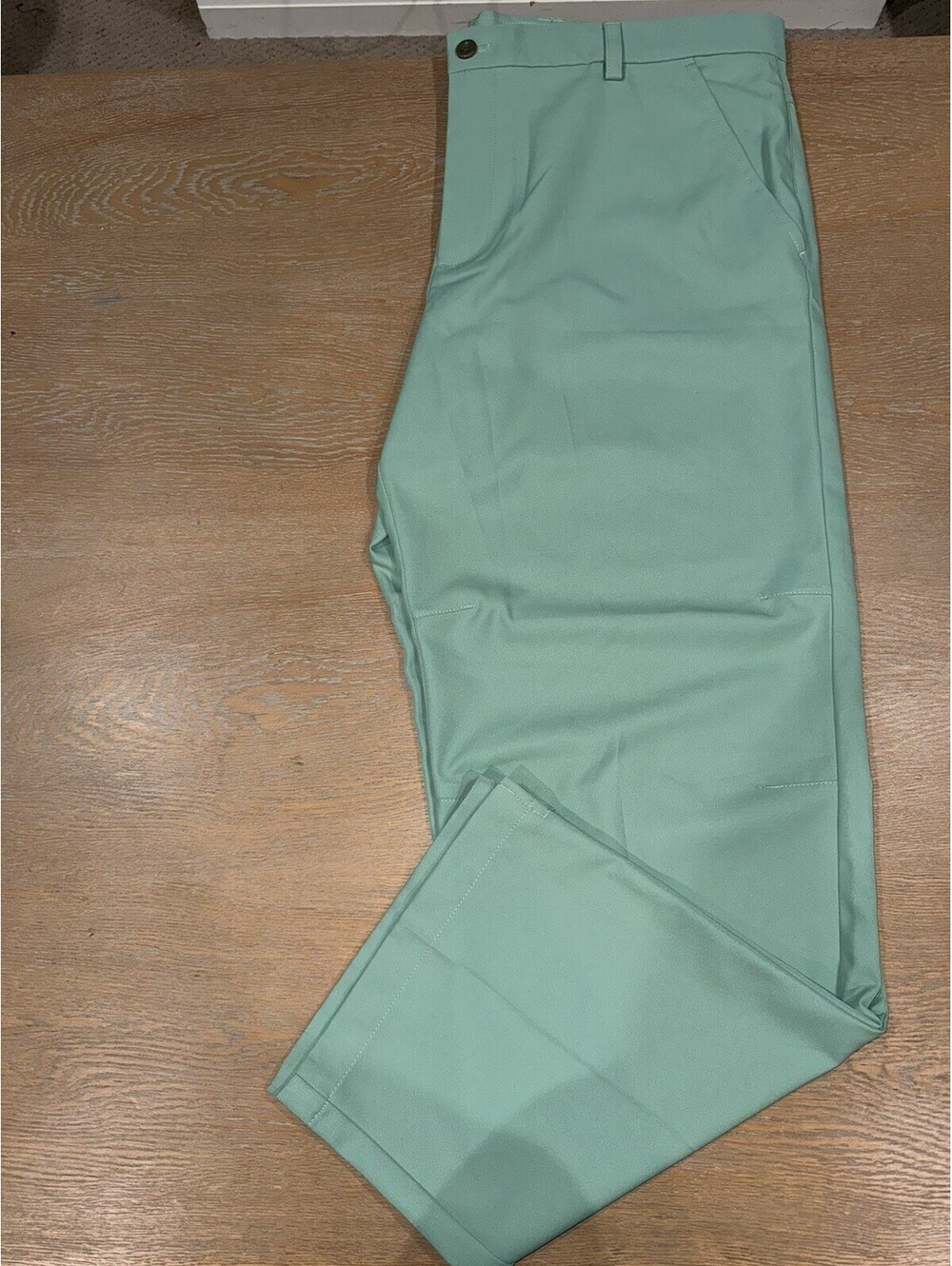 Izod Men's Golf Pants Straight Leg Slim Fit Pants Green 38 X 32